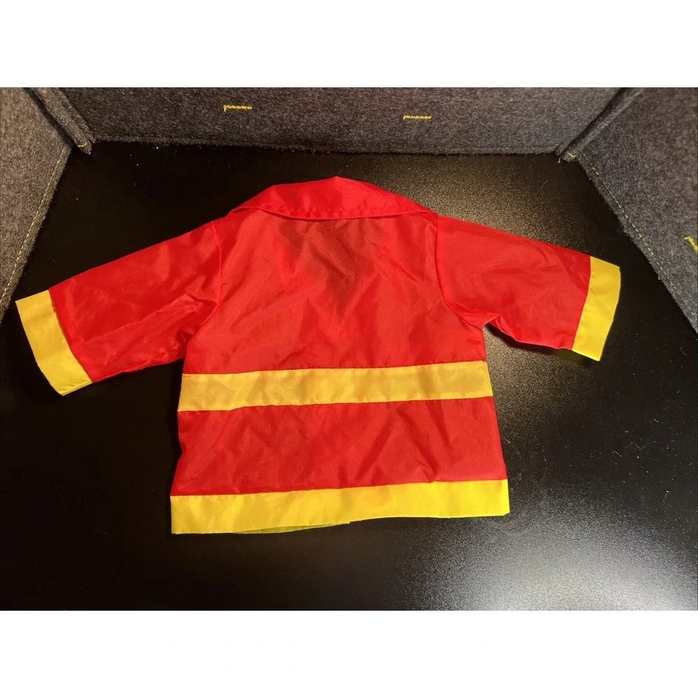Vintage Playskool‎ Me and My Buddy Fireman Coat Jacket My Buddy Doll 1980s EUC